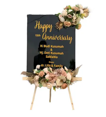 Papan Bunga Akrilik pataruman