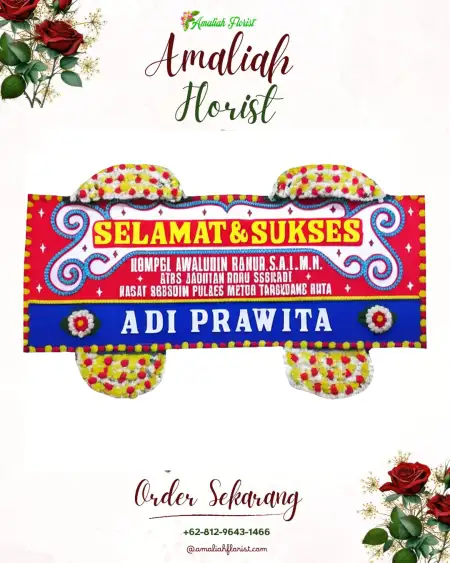 Papan Bunga Ucapan Selamat pataruman