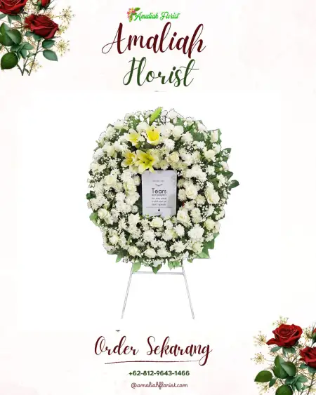 Krans Bunga Duka pataruman